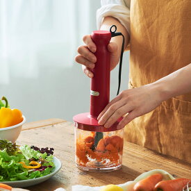 【最大1000円OFFクーポン配布中】 Vitantonio HAND BLENDER ビタントニオ ハンドブレンダー ハンドミキサー マルチスティック 約500ml 軽量 離乳食 チョッパー アタッチメント 計量カップ VHB-20