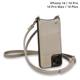 BANDOLIER バンドリヤー iPhone 14 14Pro iPhone 14 Pro Max iPhone 14 Plus スマホ ストラップ スマホショルダー ストラップ スマホケース 携帯 ショルダー アイフォン グレージュ メンズ レディース 10EMM