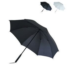 ＋TIC FABRIC CANOPY FABRIC CANOPY プラスチック ファブリック キャノピー 雨傘 長傘 ビニール傘 メンズ レディース 60cm オールプラスチック 風に強い 軽量 錆びない ブラック ホワイト 黒 白 PT23