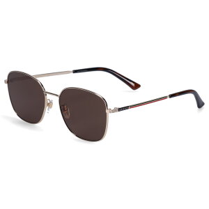 GUCCI SUNGLASSES Ob` TOX Y fB[X AWAtBbg UVJbg O΍ S[h GG0837SK-002