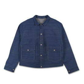 【最大1000円OFFクーポン配布中】 LEVIS VINTAGE CLOTHING 1879 PLEATED BLOUSE リーバイス ビンテージ クロージング デニムジャケット ジージャン Gジャン アウター メンズ ノンウォッシュ インディゴ A4395-0000