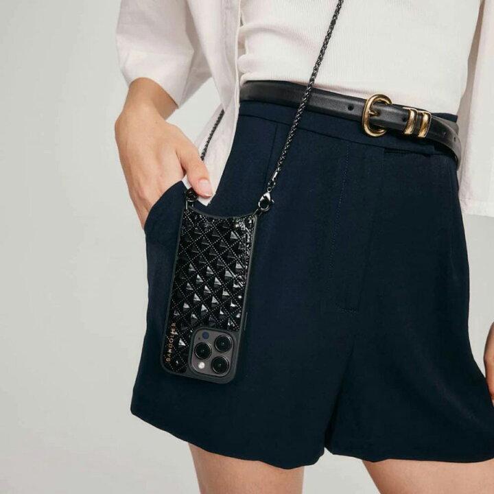 楽天市場】BANDOLIER SHEILA BLACK バンドリヤー iPhone15 15Pro 