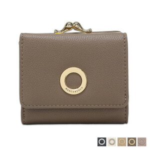MERCURYDUO MINI WALLET �}�[�L�����[�f���I ���z �O�܂� �~�j���z ���f�B�[�X ���܌� �y�� �u���b�N �A�C�{���[ �x�[�W�� �u���E�� �� 90620W
