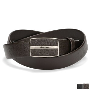 �y�ő�1000�~OFF�N�[�|���z AQUASCUTUM LEATHER BELT �A�N�A�X�L���[�^�� �x���g ���U�[�x���g �����Y �{�v ���{�� �u���b�N �_�[�N �u���E�� �� AQ-4080123L