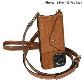 BANDOLIER CASEY SIDE SLOT SIENNA バンドリヤー iPhone 15Pro iPhone 15 Pro Max スマホケース スマホショルダー 携帯 アイフォン メンズ レディース ブラウン 14CAS