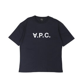 【最大1000円OFFクーポン配布中】 A.P.C. RIVER アーペーセー Tシャツ 半袖 メンズ ダーク ネイビー