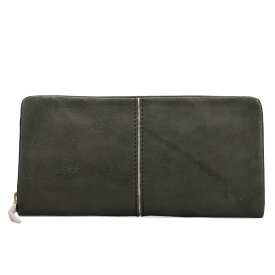 BAGGY PORT LONG WALLET バギーポート 財布 長財布 メンズ ラウンドファスナー 本革 フルクロームツートン洗い オリーブ HRD400N