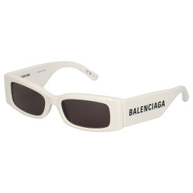 BALENCIAGA SUNGLASSES バレンシアガ サングラス メンズ レディース UVカット アジアンフィット ホワイト 白 BB0260S-003 母の日