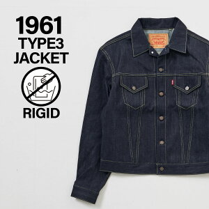 LEVIS VINTAGE CLOTHING 1961 TYPE3 ���[�o�C�X �r���e�[�W �N���[�W���O G�W���� �W���P�b�g �g���b�J�[�W���P�b�g �����Y ORGANIC ���W�b�h �_�[�N �l�C�r�[ 74998-0003