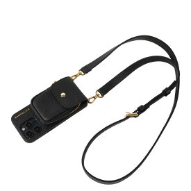 BANDOLIER HAILEY MAGNET BLACK GOLD バンドリヤー iphone15 15pro 15proMax スマホケース スマホショルダー 携帯 アイフォン ヘイリー マグネット メンズ レディース ブラック 黒 12HAW