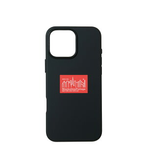 Manhattan Portage BOX LOGO Hybrid Case �}���n�b�^���|�[�e�[�W iphone16 16pro 16proMax �X�}�z�P�[�X �X�}�z�V�����_�[ �g�� �A�C�t�H�� �����Y ���f�B�[�X �u���b�N �� iP16-HYB-01