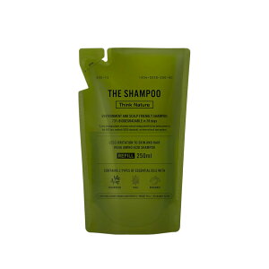 THE THE SHAMPOO Think Nature �U �V�����v�[ �l�ߑւ��p 250ml ��_���A�~�m�_ �m���V���R�� �Ր����� ����P�A �����Ƃ� �V�R���� �A���}
