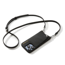 BANDOLIER EMMA SILVER バンドリヤー iphone16 16pro 16proMax 16Plus スマホケース スマホショルダー 携帯 アイフォン メンズ レディース ブラック 黒 10EMM