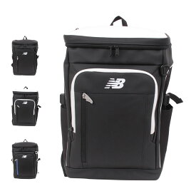 new balance ニューバランス バック リュック バックパック メンズ レディース 30L 撥水 大容量 軽量 B4 A4 ブラック ブルー 黒 LAB55680
