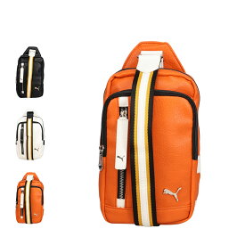 【最大1000円OFFクーポン】 PUMA SESSION プーマ バッグ ボディバッグ ワンショルダーバッグ セッション メンズ レディース A5 斜めがけ 小さめ 軽量 ブラック ホワイト オレンジ 黒 白 J20317