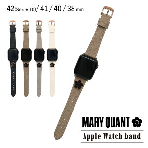 MARY QUANT PU WATCH BAND }[Ng AbvEHb`oh xg ւ fB[X Apple Watch Series 10 42mm 41mm 40mm 38mm {v  uh  ubN N[ O[W x[W  