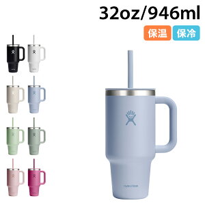 Hydro Flask All Around Travel Tumbler nChtXN 32oz ^u[ {g XeX{g Jbv Rbv Xg[t  946ml Wt  }C{g