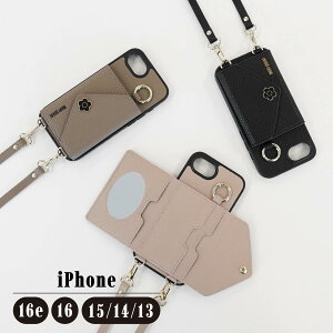 MARY QUANT POCKET SLING CASE }[Ng X}zV_[ X}zP[X iPhone16e iPhone16 iPhone15 P[X |Pbg XO fB[X ACtH ubN uE sN 