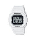 CASIO BABY-G カシオ 腕時計 BGD-5650-7JF BGD-5650 SERIES 防水 ソーラー充電 ベビーG ベイビーG レディース ホワイト 白