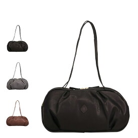 【クーポン対象外】 CLEDRAN GALE TUCK BOSTON クレドラン バッグ ボストンバッグ レディース 本革 軽量 ファスナー付き ブラック グレー ブラウン 黒 CL-3848