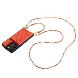 【最大1000円OFFクーポン発行中】 BANDOLIER LILY ORANGE SNAKE SET バンドリヤー スマホショルダー スマホケース iPhone16 16 Pro 16 Pro MAX アイフォン リリー オレンジ スネーク セット メンズ レディース オレンジ 14LIL