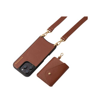 BANDOLIER REMI MAGNET COGNAC �o���h�����[ �X�}�z�V�����_�[ iPhone15Pro 15Pro Max �X�}�z�P�[�X �A�C�t�H�� ���~ �}�O�l�b�g �R�j���b�N �����Y ���f�B�[�X �u���E�� 12REM
