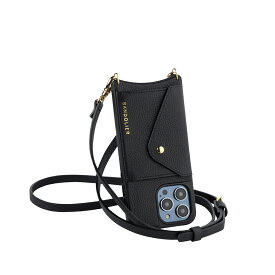 BANDOLIER DONNA SIDE SLOT GOLD バンドリヤー スマホショルダー iphone15 Pro スマホケース アイフォン ドナ サイドスロット ゴールド メンズ レディース ブラック 黒 14DON