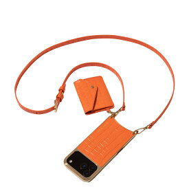 BANDOLIER CASEY CHROME ORANGE バンドリヤー スマホショルダー iPhone17 17Pro 17Pro Max iPhone Air スマホケース アイフォン ケイシー マグセーフ メンズ レディース オレンジ 12CAS