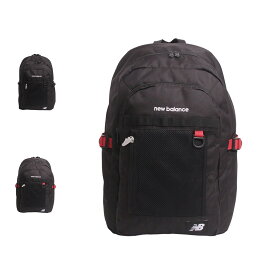 new balance DAYPACK ニューバランス リュック バッグ バックパック メンズ レディース 32L 通勤 通学 軽量 ブラック レッド 黒 AC95340