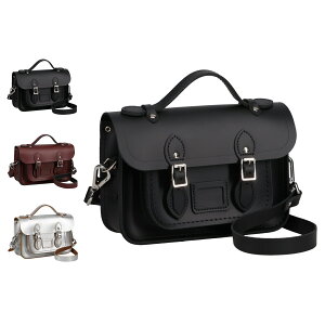 CAMBRIDGE SATCHEL THE MINI �P���u���b�W�T�b�`�F�� �o�b�O �V�����_�[�o�b�O �T�b�`�F���o�b�O ���f�B�[�X �΂߂��� ������ ��l �y�� �{�v �u���b�N ���b�h �V���o�[ �� CS-001 ��̓�