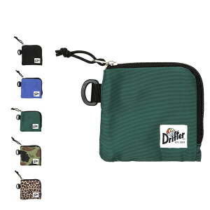 Drifter ACTIVITY PURSE �h���t�^�[ �R�C���P�[�X ���K���� ���z �~�j �V�����_�[ �����Y ���f�B�[�X L���t�@�X�i�[ ���� �΂߂��� �u���b�N �u���[ �O���[�� �J�� ���I�p�[�h �� DFV1360