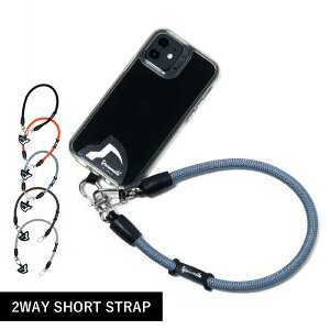YOSEMITE 2WAY SHORT STRAP ���Z�~�e �X�g���b�v �X�}�z�X�g���b�v �V���[�g ���o�C�� �����Y ���f�B�[�X �΂߂��� ��|�� ���|�� �u���b�N �u���E�� �u���[ �I�����W �� Y2SS-1000 ��̓�