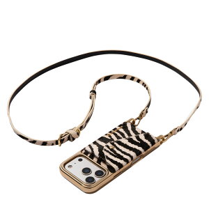 BANDOLIER DONNA CHROME ZEBRA �o���h�����[ �X�}�z�V�����_�[ iPhone17 17Pro 17Pro Max �X�}�z�P�[�X �A�C�t�H�� �h�i �N���[�� �[�u�� �����Y ���f�B�[�X �}���`�J���[ 12DON