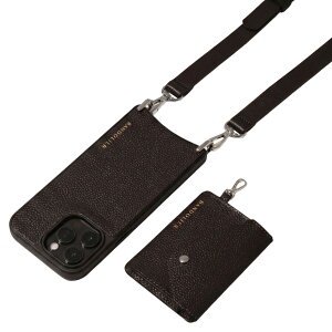 BANDOLIER REMI SILVER �o���h�����[ �X�}�z�V�����_�[ iPhone15Pro �X�}�z�P�[�X �A�C�t�H�� ���~ �V���o�[ �����Y ���f�B�[�X �u���b�N �� 12REM