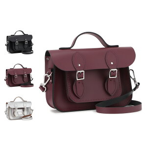 CAMBRIDGE SATCHEL The 11 inch Batchel �P���u���b�W�T�b�`�F�� �o�b�O �V�����_�[�o�b�O �T�b�`�F���o�b�O ���f�B�[�X �΂߂��� ��l �y�� �{�v �u���b�N ���b�h �V���o�[ �� CS-002P ��̓�