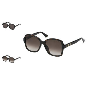 GUCCI SUNGLASSES �O�b�` �T���O���X ���f�B�[�X �A�W�A���t�B�b�g UV�J�b�g ���O���΍� �u���b�N �u���E�� �� GG0765SA ��̓�