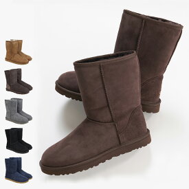【最大1000円OFFクーポン】 UGG アグ メンズ クラシック ショート ムートンブーツ MENS CLASSIC SHORT 5800 シープスキン