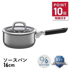 �y�ő�1000�~OFF�N�[�|�����s���z �y���T�t���z WMF SAUCEPAN ���F�[�G���G�t �Ў�� �\�[�X�p�� �t���[�W�����e�b�N �~�l���� 16cm IH�Ή� W0515275290