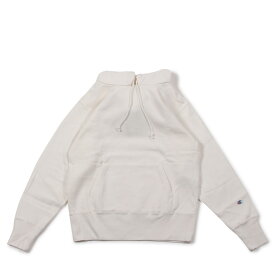 【最大1000円OFFクーポン配布中】 【訳あり】 Champion PULLOVER HOODED SWEATSHIRT チャンピオン パーカー プルオーバー スウェット メンズ 無地 オフ ホワイト C3-Q121 【返品不可】