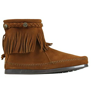 �y�󂠂�z �yBOX�j���z MINNETONKA HI TOP BACK ZIP BOOT �~�l�g���J �u�[�c �n�C �g�b�v �o�b�N �W�b�p�[ ���f�B�[�X �u���E�� 292 �y�ԕi�s�z