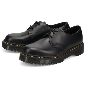 �y�󂠂�z Dr.Martens 1461 CORE BEX 3 EYELET SHOE �h�N�^�[�}�[�`�� 3�z�[�� �u�[�c ���f�B�[�X �u���b�N �� 10072004 �y�ԕi�s�z