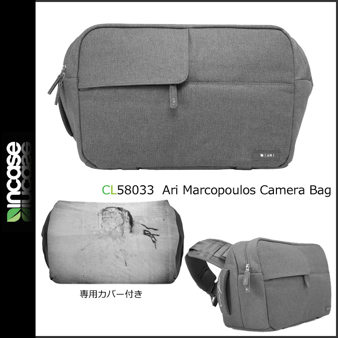 Gray Incase CL58033 Ari Marcopoulos Camera Bag