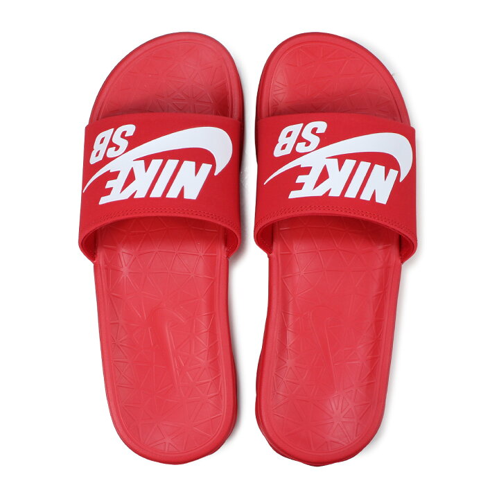 楽天市場 Nike Benassi Solarsoft Slide ナイキ Sb サンダル ベナッシ シャワーサンダル スポーツ メンズ レディース 601 レッド Allsports