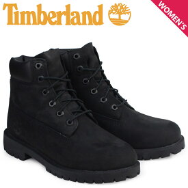 【最大1000円OFFクーポン配布中】 Timberland 6INCH WATERPROOF BOOTS レディース ブーツ 6インチ ティンバーランド プレミアム ウォータープルーフ 12907 ブラック