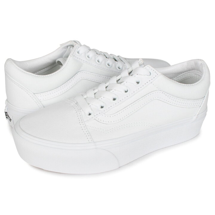 楽天市場 最大1000円offクーポン配布中 Vans Old Skool Platform ヴァンズ オールドスクール スニーカー メンズ レディース バンズ 厚底 ホワイト 白 Vn0a3b3uw00 Allsports