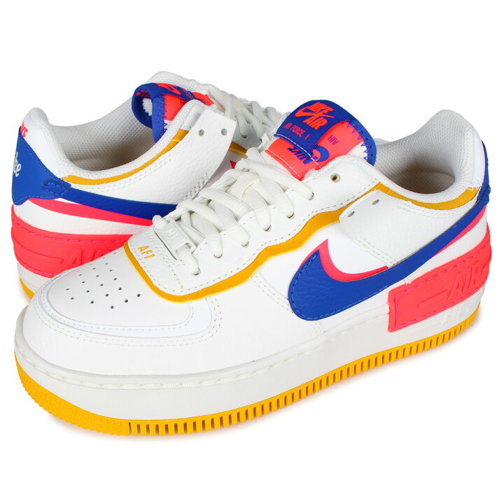 楽天市場 ナイキ Nike エアフォース1 シャドウ スニーカー レディース 厚底 Wmns Air Force 1 Shadow ホワイト 白 Ci0919 105 Allsports