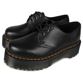 【最大1000円OFFクーポン配布中】 Dr.Martens QUAD RETRO 1461 3 EYE SHOE ドクターマーチン 3ホール シューズ クアッド レトロ メンズ レディース 厚底 ブラック 黒 25567001