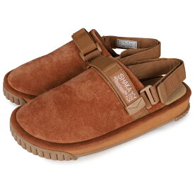 【最大1000円OFFクーポン配布中】 SHAKA SNUG CLOG SUEDE シャカ スナッグ クロッグ スエード サンダル メンズ レディース ブラウン 433206