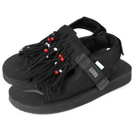 【最大1000円OFFクーポン配布中】 SUICOKE WAS-4ab スイコック サンダル メンズ ブラック 黒 OG-085-4AB