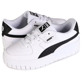 【最大1000円OFFクーポン配布中】 PUMA CALI DREAM LTH WNS プーマ スニーカー カリ ドリーム レザー レディース 厚底 ホワイト 白 383157-04